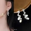 Bông tai nữ chuôi bạc 925 Eleanor Accessories phụ kiện trang sức khuyên tai cô dâu 8674
