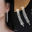 Bông tai nữ chuôi bạc 925 Eleanor Accessories phụ kiện trang sức khuyên tai cô dâu 8674