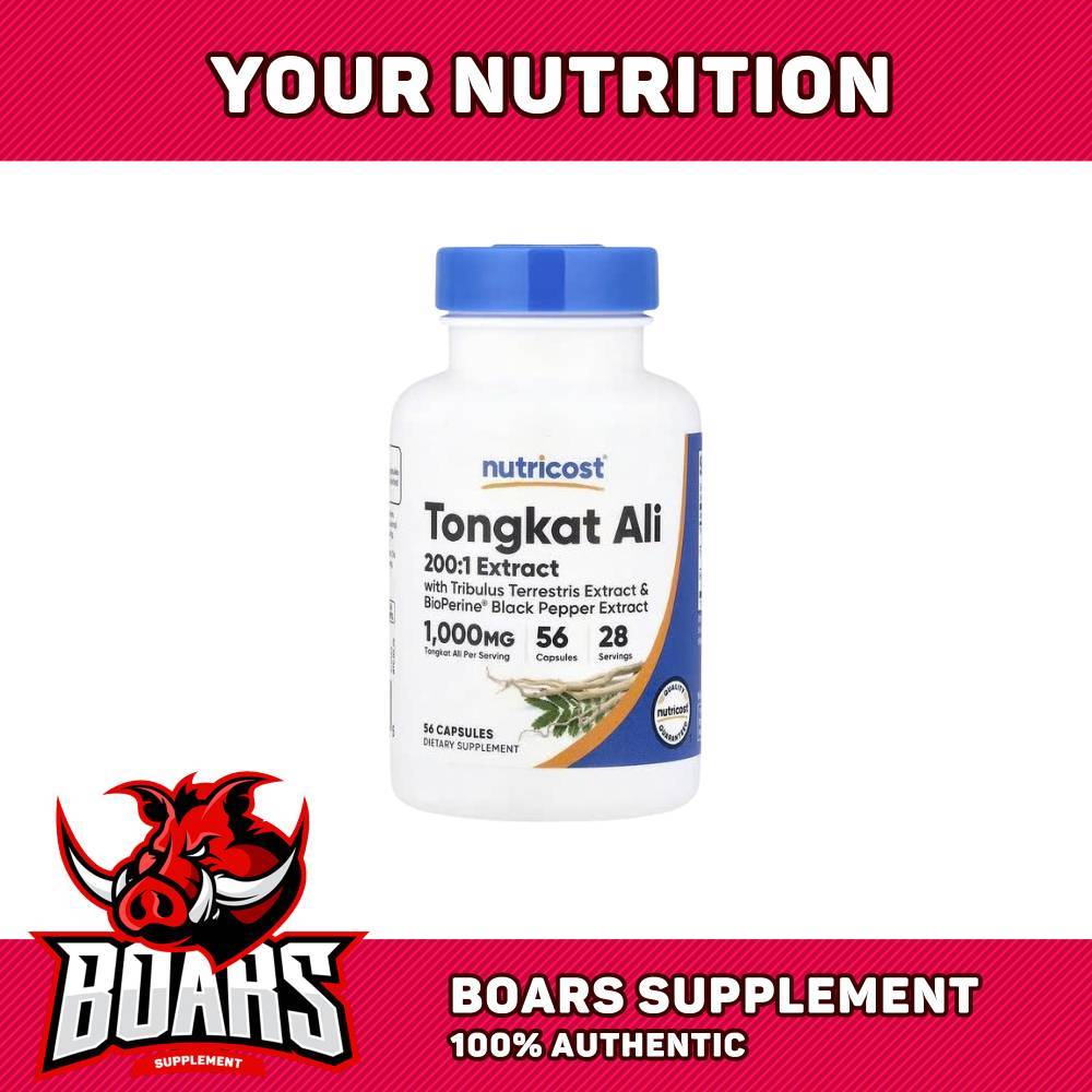 Nutricost Tongkat Ali – Cải Thiện Phong Độ Phái Mạnh