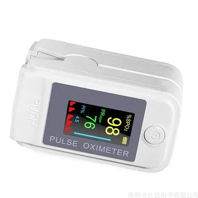 Máy Đo Nồng Độ Oxy, Nhịp Tim spo2 (LK89) MÀU TRẮNG - TẶNG KÈM PIN.