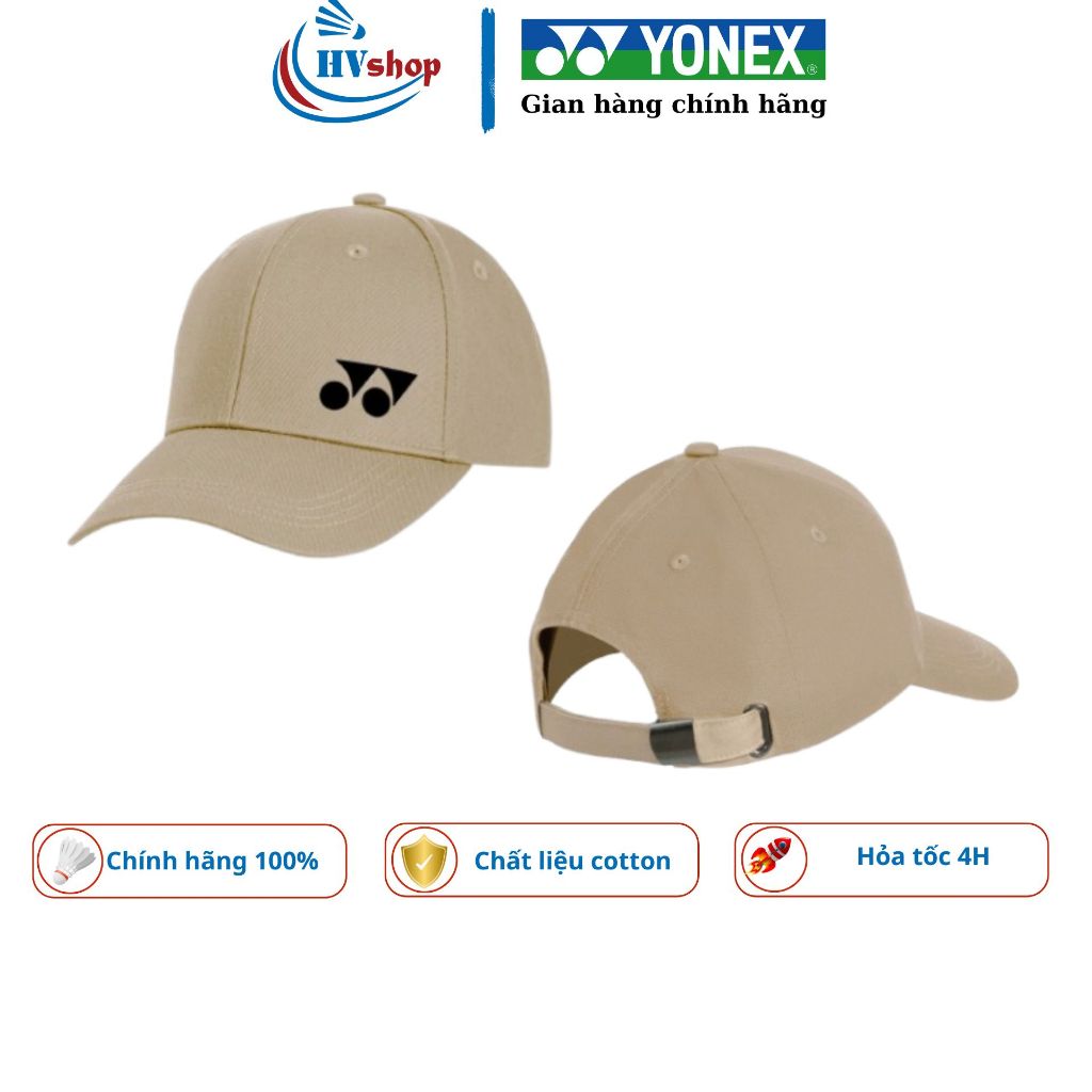 Mũ lưỡi trai nam Yonex T050 310 chính hãng, có tem 7 màu, chất xịn, thoáng khí - HVShop