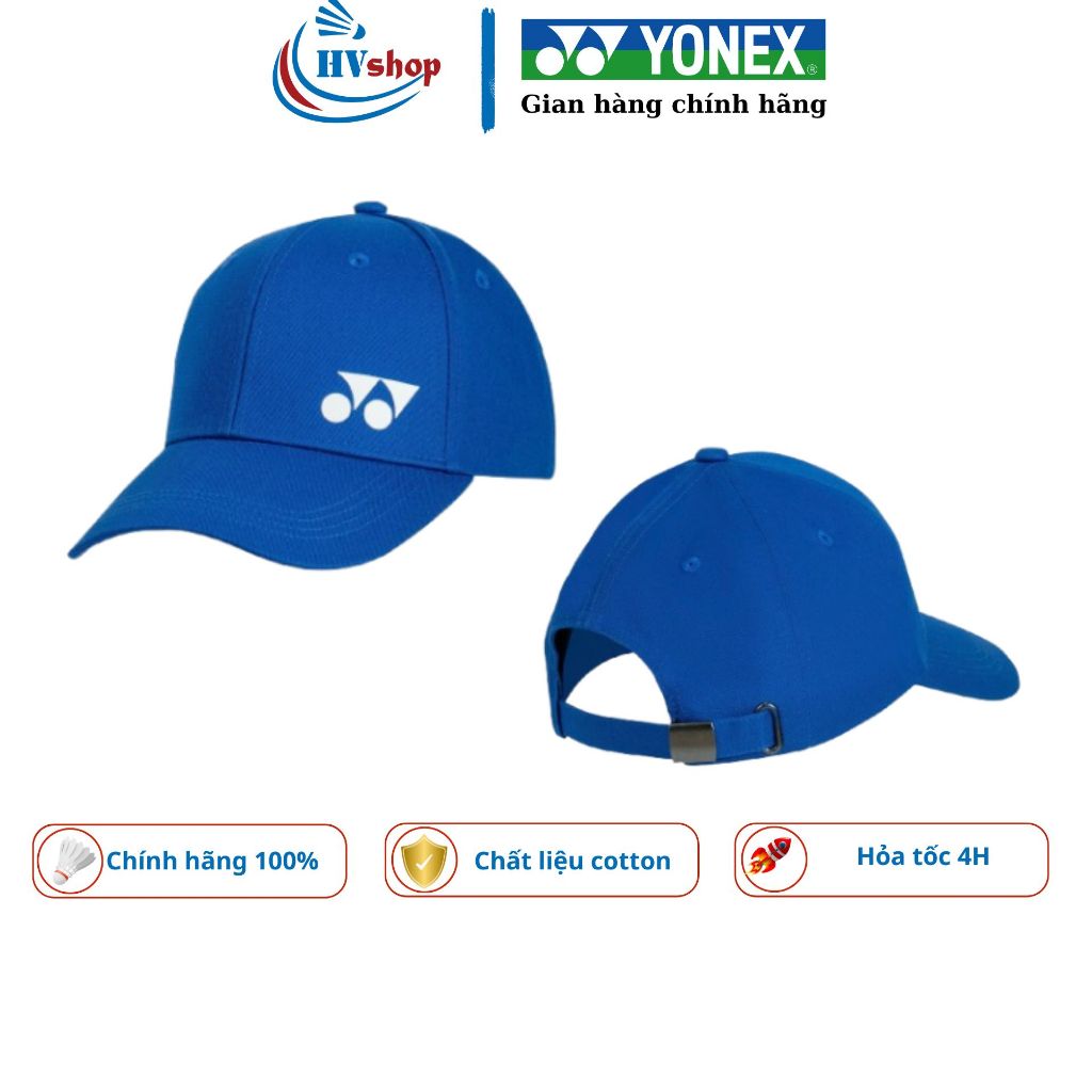 Mũ lưỡi trai nam Yonex T050 310 chính hãng, có tem 7 màu, chất xịn, thoáng khí - HVShop