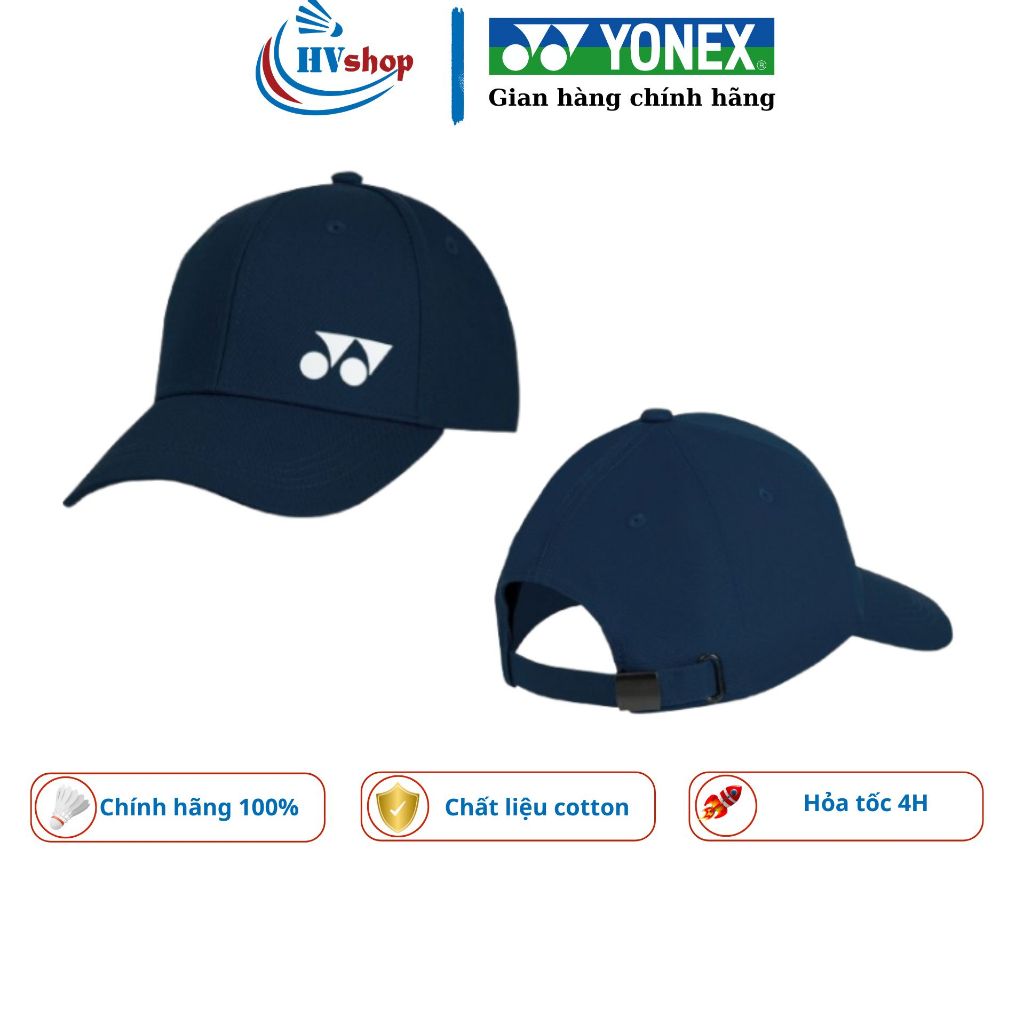 Mũ lưỡi trai nam Yonex T050 310 chính hãng, có tem 7 màu, chất xịn, thoáng khí - HVShop
