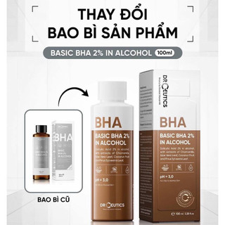 Dung Dịch Loại Bỏ Tế Bào Chết Basic BHA 2% In Alcohol (100ml/200ml)