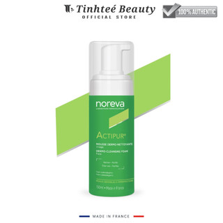 Bọt rửa mặt dành cho da dầu mụn nhạy cảm Noreva Actipur Dermo Cleansing Foam 150ml