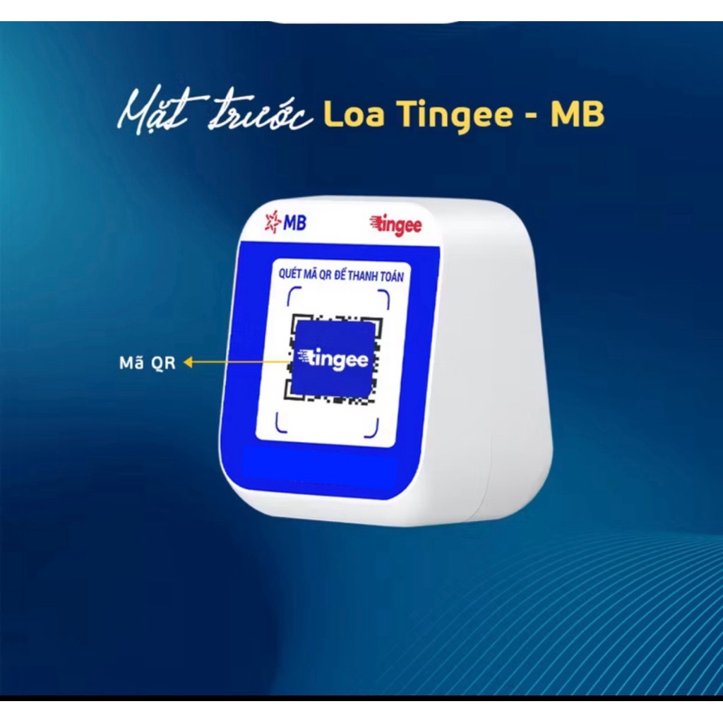Loa đọc thông báo chuyển khoản MB dành cho mọi cửa hàng, về trực tiếp TKNH MB I Chính hãng bảo hành 12 tháng