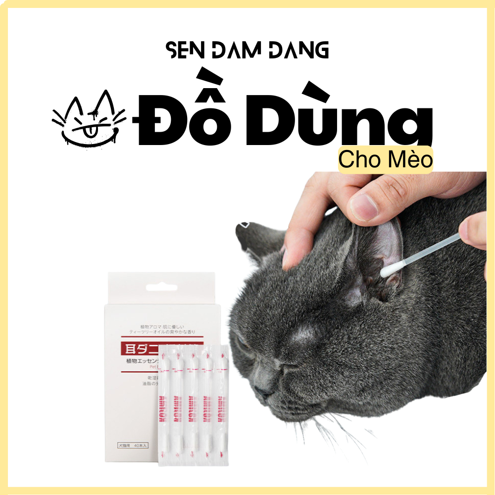 Bông Tăm Vệ Sinh Tai Kojima Cho Chó Mèo