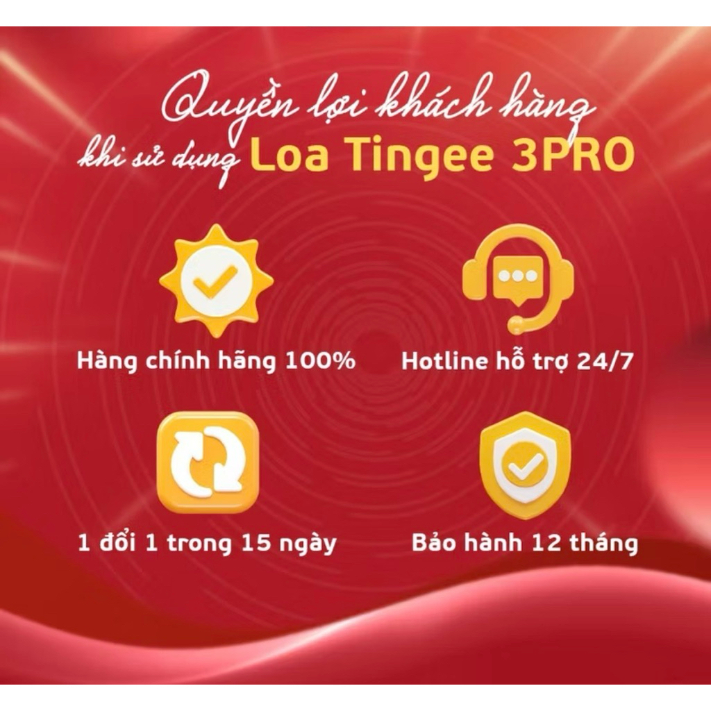 Loa đọc thông báo chuyển khoản Tingee dành cho mọi cửa hàng, quán ăn | Bảo hành 12 tháng