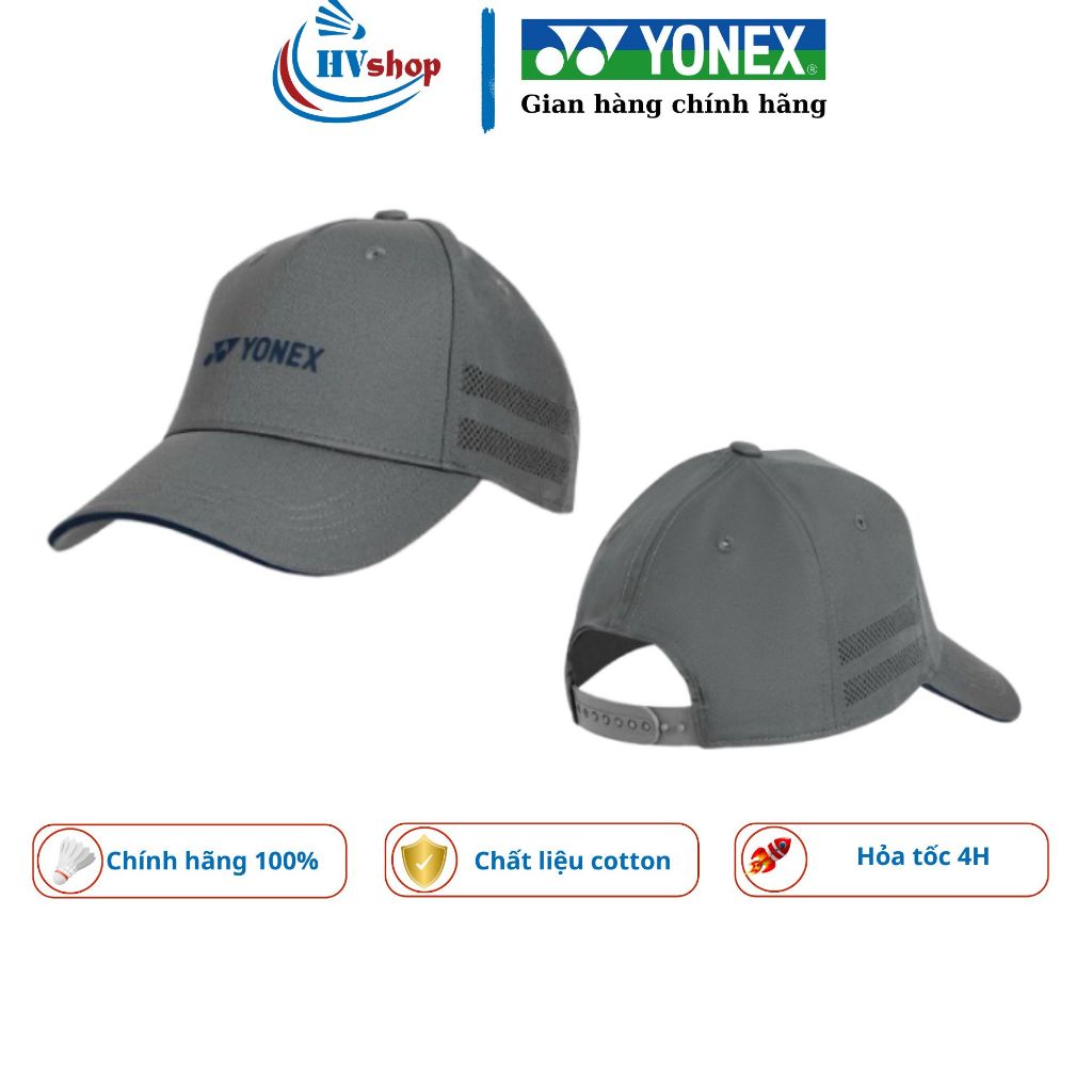 Mũ lưỡi trai nam Yonex T050 311 chính hãng, có tem 7 màu, chất xịn, thoáng khí - HVShop