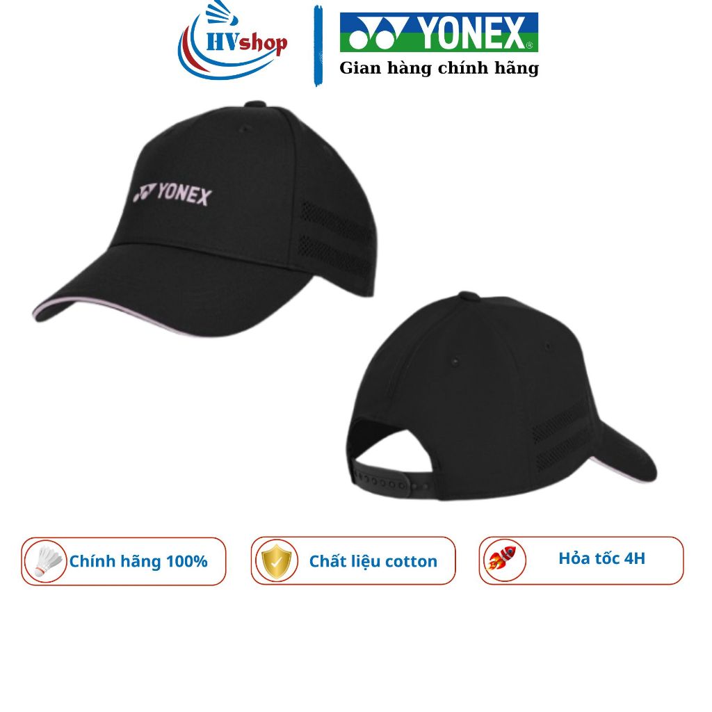 Mũ lưỡi trai nam Yonex T050 311 chính hãng, có tem 7 màu, chất xịn, thoáng khí - HVShop