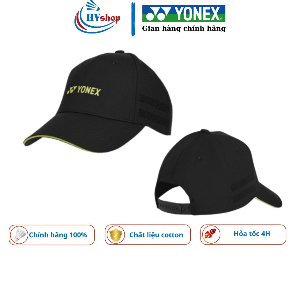 Mũ lưỡi trai nam Yonex T050 311 chính hãng, có tem 7 màu, chất xịn, thoáng khí - HVShop