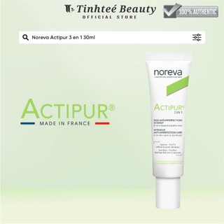 Kem bôi mụn giảm mụn kiềm dầu giảm bóng nhờn cho da dầu mụn Noreva Actipur 3 En 1 30ml