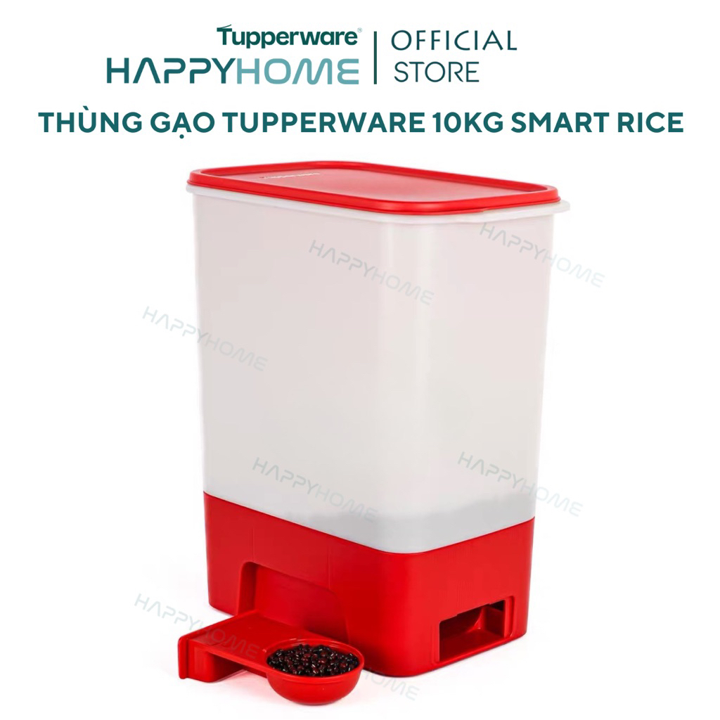 Thùng Gạo Tupperware Rice Smart 10kg - Thùng Đựng Gạo Thông Minh, Chống ...