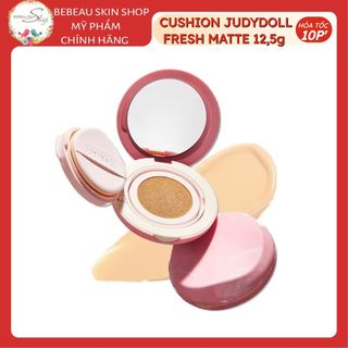 Phấn Nước Judydoll Fresh Matte Cushion Cho Lớp Finish Mịn Lì Bền Màu 12,5g - Bebeau