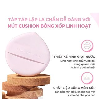 Phấn Nước Judydoll Fresh Matte Cushion Cho Lớp Finish Mịn Lì Bền Màu 12,5g - Bebeau