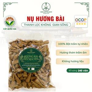 Túi 500gram nụ hương bài Tân Nguyên ~270 viên, thơm dịu ngọt, xông nhà, thanh lọc không khí, khử ẩm mốc