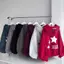 Áo Hoodie Zip Form Boxy 3Sao Nhiều Màu In Nổi , Áo Khoác Nỉ Hoodie Form Rộng Nam Nữ Unisex 2026
