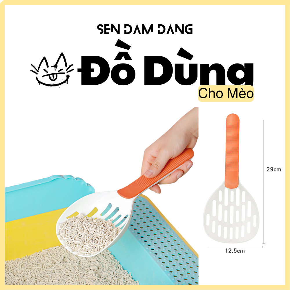 Xẻng Xúc Cát Cho Mèo