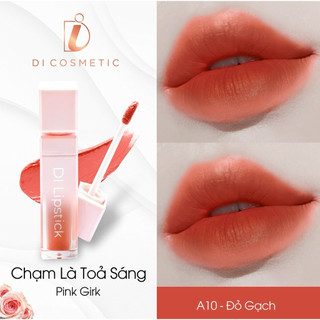 [11.11 MUA 2 TẶNG 1] A10- Đỏ Gạch Son DI Cosmetic lì môi không chì chính hãng