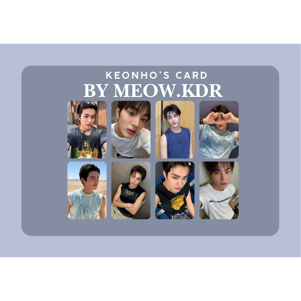 set card bo góc Keonho -건호 Cortis