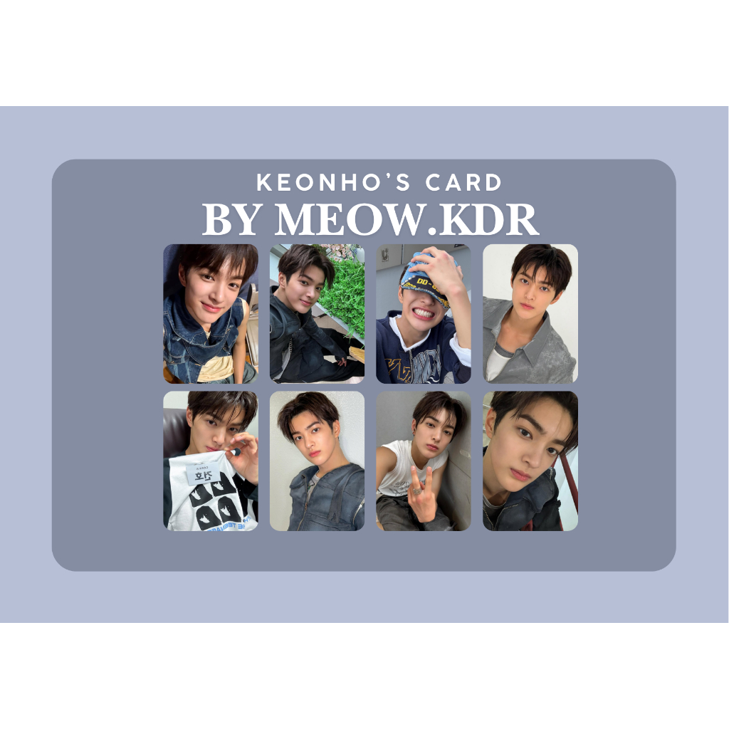 set card bo góc Keonho -건호 Cortis