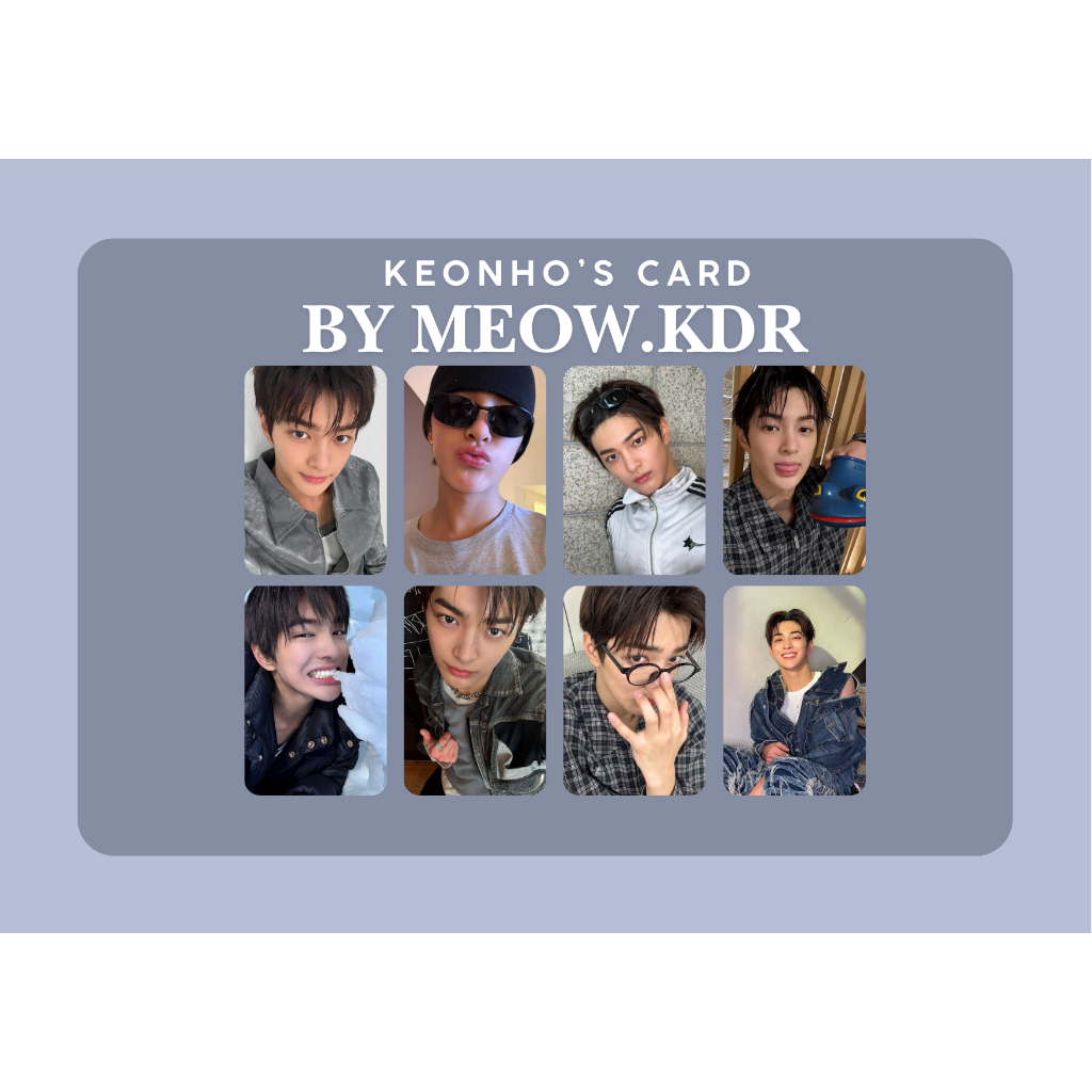 set card bo góc Keonho -건호 Cortis