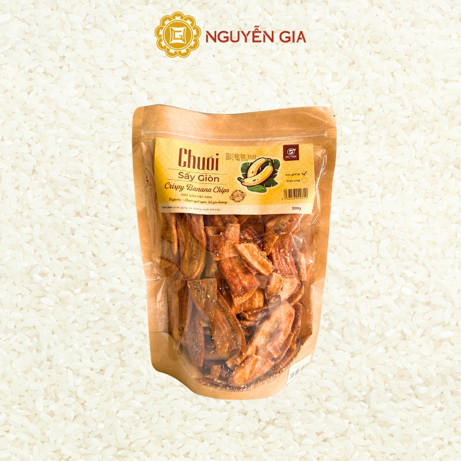 Chuối Sấy Giòn Bigfarm 300g NGDAV026
