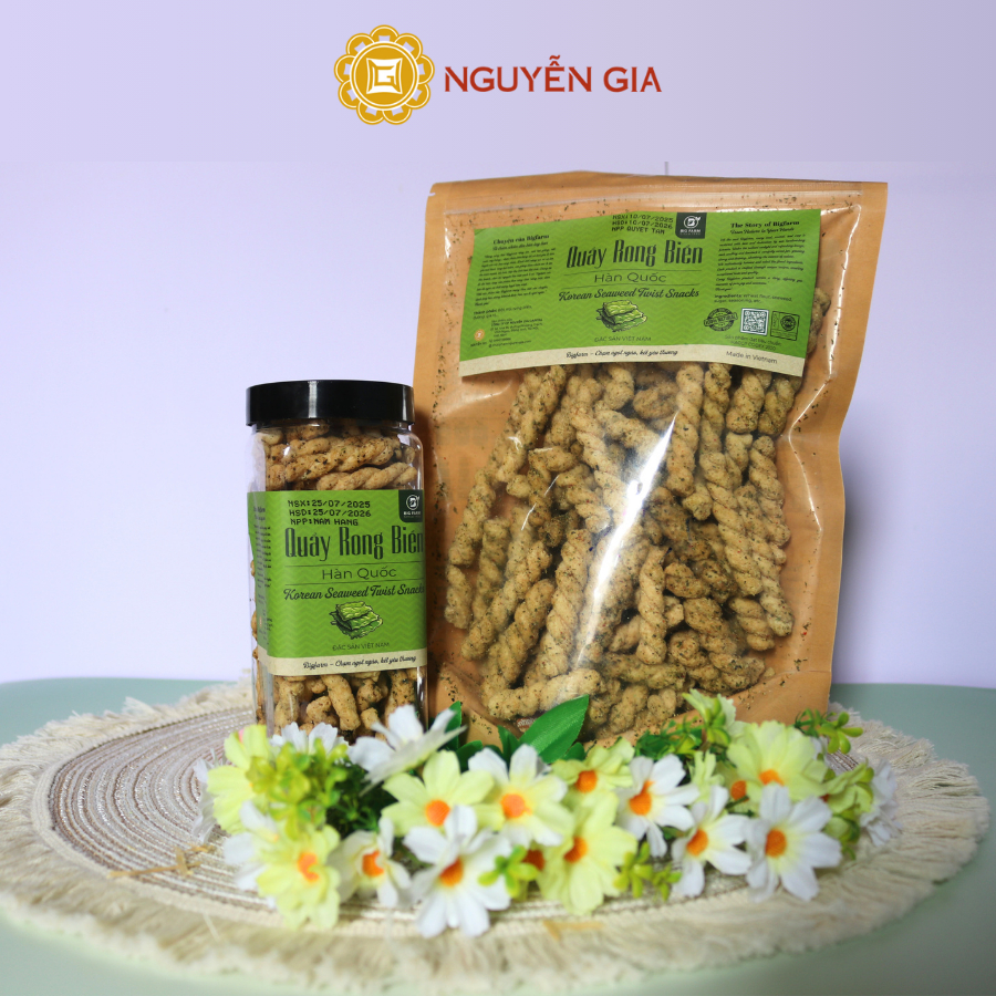 Quẩy Rong Biển Xoắn Hàn Quốc Bigfarm 250g / 350g NGDAV039