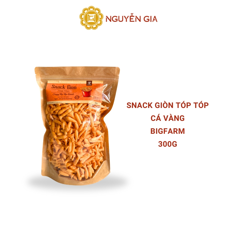 Snack Giòn Tóp Tóp Cá Vàng Bigfarm 200g / 300g / 400g NGDAV049 các size