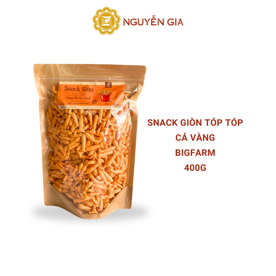Snack Giòn Tóp Tóp Cá Vàng Bigfarm 200g / 300g / 400g NGDAV049 các size