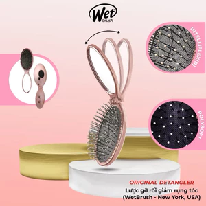 Lược chải gỡ rối WETBRUSH Mini Pop Fold Eletrplte - Lpink