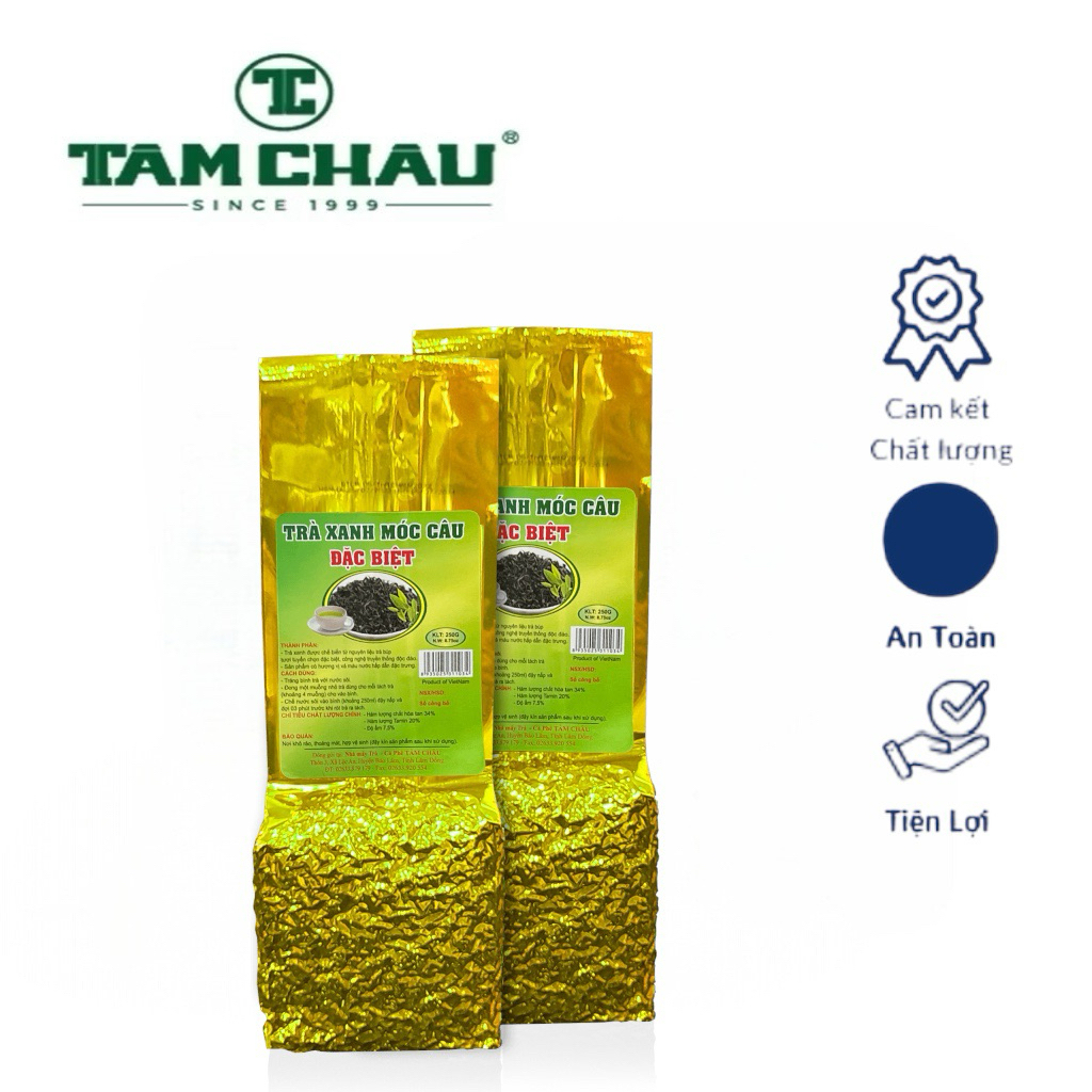 Tâm Châu Trà Xanh Móc Câu Đặc Biệt 250G Chính Hãng