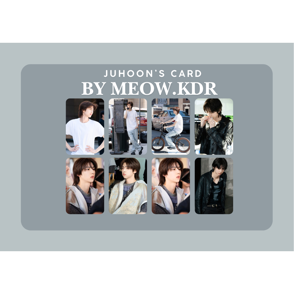 set card bo góc Juhoon (CORTIS) - 김주훈
