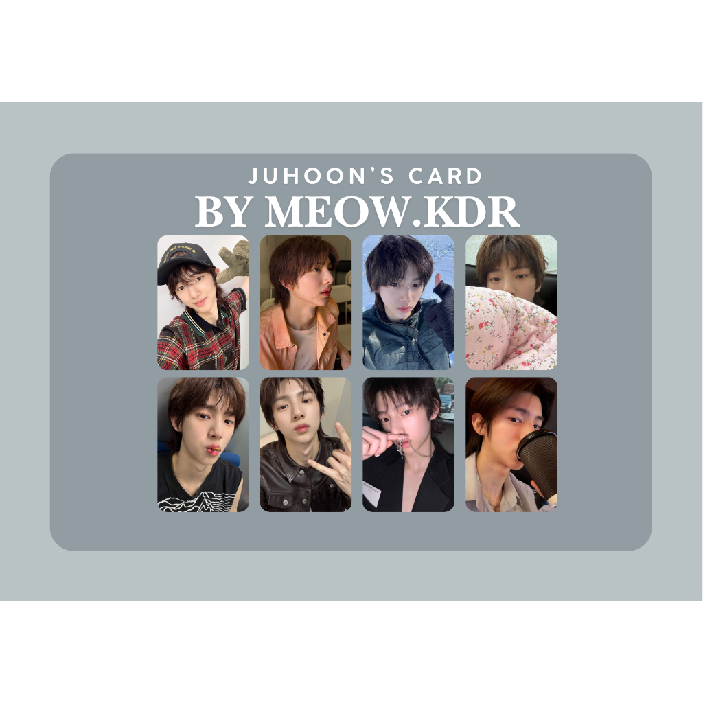 set card bo góc Juhoon (CORTIS) - 김주훈