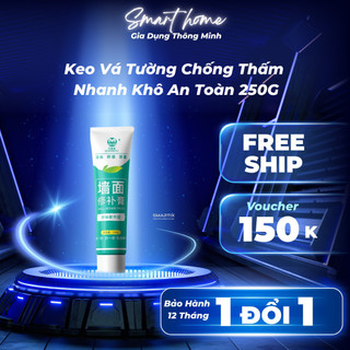 Keo Vá Tường Chống Thấm 250g - Trám Trét Vết Nứt Khe Hở Tưởng, Làm Sạch Vết Vẽ Tường, Nhanh Khô, An Toàn, Dễ Dùng