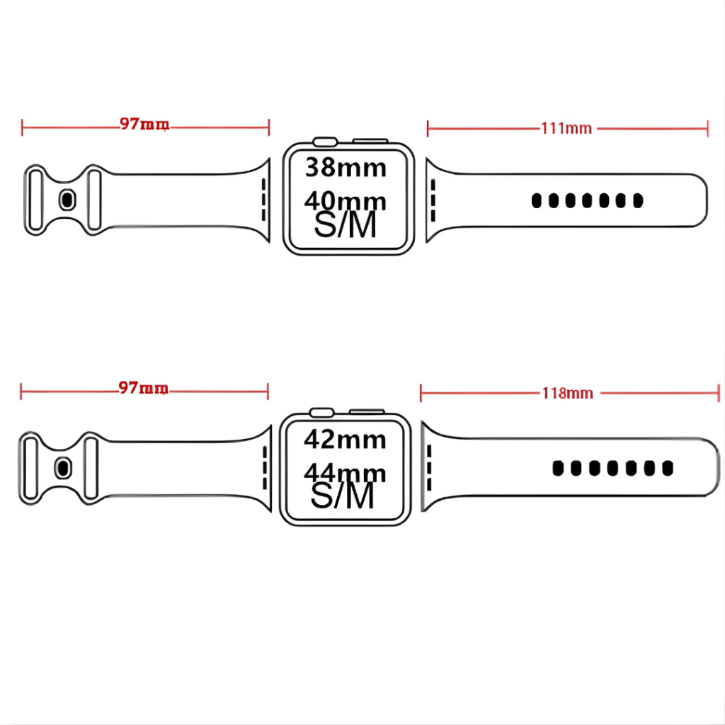 Dây silicon chống bám bẩn cho đồng hồ iWatch 49mm 45mm 44mm 41mm 42mm TRIAN TECH