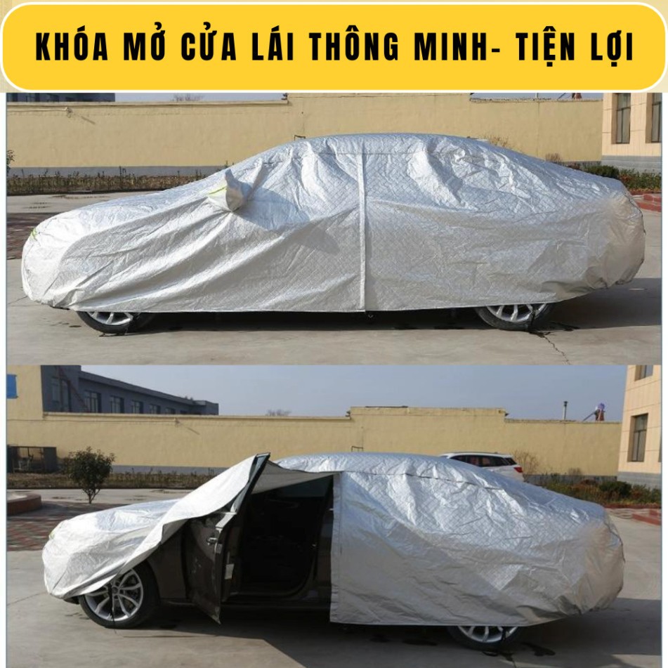 Bạt Phủ JAECOO J7 3 Lớp Chống Nắng Nóng Chống Nước Chống Bụi Cho Xe  – Bảo Vệ Toàn Diện, Chống Xước
