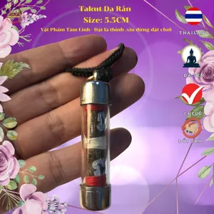 Mặt Dây Chuyền Ống Takut Naga 5.5cm – Phong Cách Cá Tính Và Hiện Đại