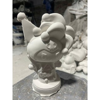 [Tặng dây 6 màu khi mua 2 tượng] Tượng thạch cao tô màu 3D nhiều hình đáng yêu cho các bé thỏa sức sáng tạo.