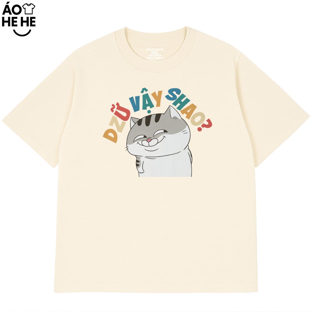 Áo Thun In Chữ Hài Hước Dữ Vậy Sao Câu Nói Text Văn Phòng Công Sở Form Rộng Cotton 230gsm In Theo Yêu Cầu