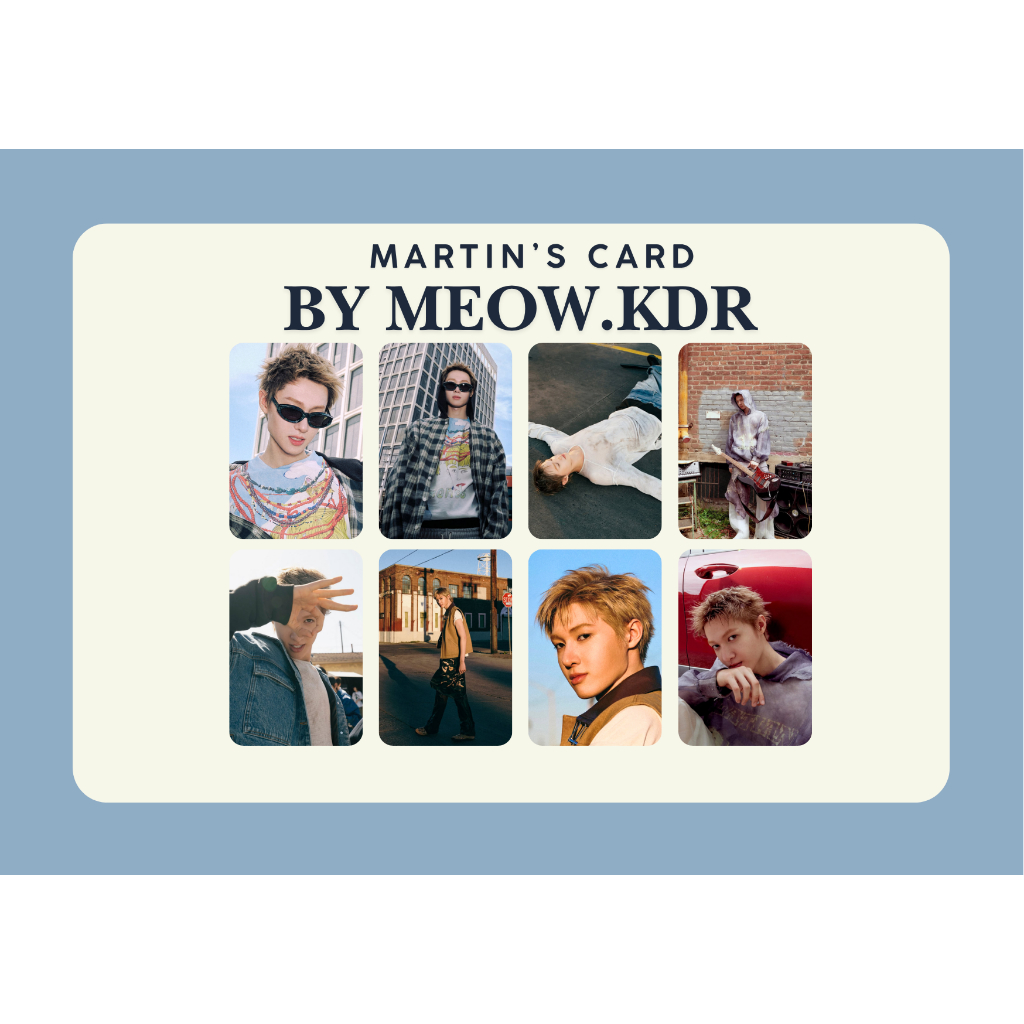set card bo góc Martin - 마틴  nhóm nhạc Cortis