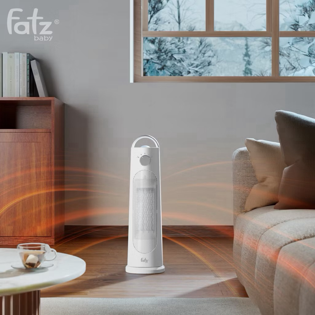 Máy Sưởi Gốm PTC Fatzbaby Heat 2 – Máy Sưởi Cho Bé An Toàn, Sưởi Phòng Nhanh