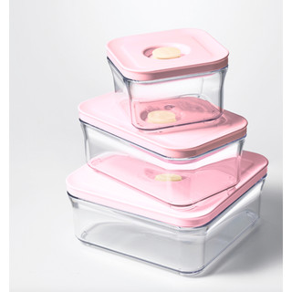 Vakuen Maha Mini 0.3 liter ROSE OT-100RO Hộp Đựng Thực Phẩm Hút Chân Không