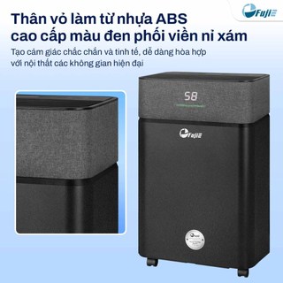 Máy hút ẩm Block nhập khẩu FUJIE HM-916ED Loại bỏ ẩm ướt 16l/ngày, Kết nối wifi, lọc không khí