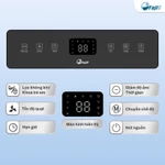 Máy Hút Ẩm Block FujiE HM-920ED, công suất 20 Lít/ngày, có kết nối wifi và kết hợp lọc không khí — ảnh 6