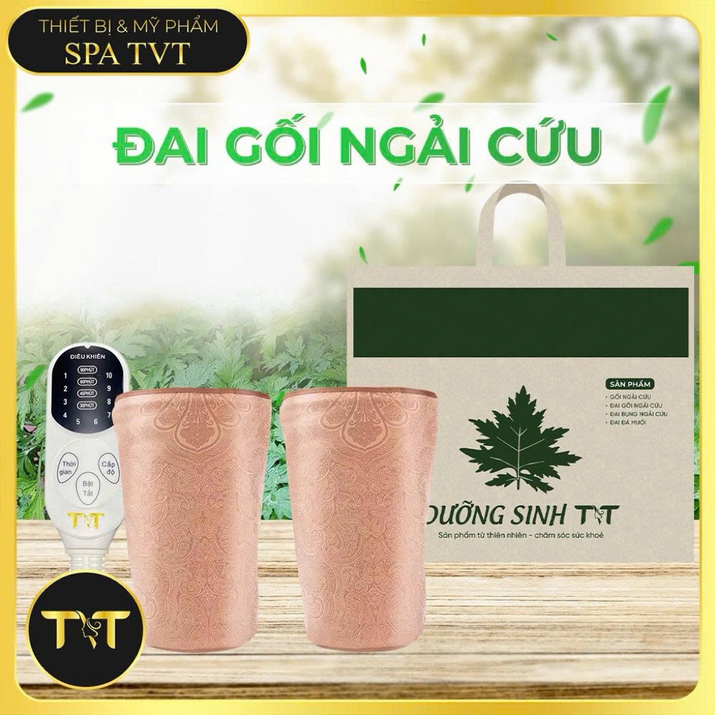 ĐAI CHƯỜM GỐI NGẢI CỨU TVT – MASSAGE NHIỆT, LÀM ẤM KHỚP GỐI, HỖ TRỢ GIẢM MỎI VÀ THƯ GIÃN