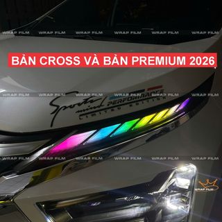 Decal dán đèn Xpander 2018 đến 2026 (1 bộ 2 bên), dán logo xpander Decal không thấm nước không phai màu