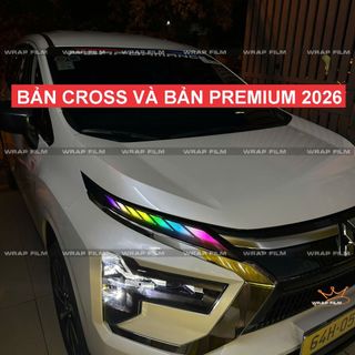 Decal dán đèn Xpander 2018 đến 2026 (1 bộ 2 bên), dán logo xpander Decal không thấm nước không phai màu