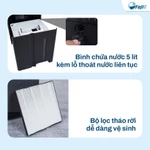 Máy hút ẩm Block nhập khẩu FUJIE HM-924ED Loại bỏ ẩm ướt 24l/ngày, màng lọc HEPA và có kết nối wifi — ảnh 3