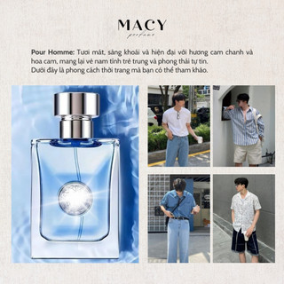 Nước Hoa Nam Ver-sace Pour Homme - Hương Cam Chanh Tươi Mát - Nam Tính